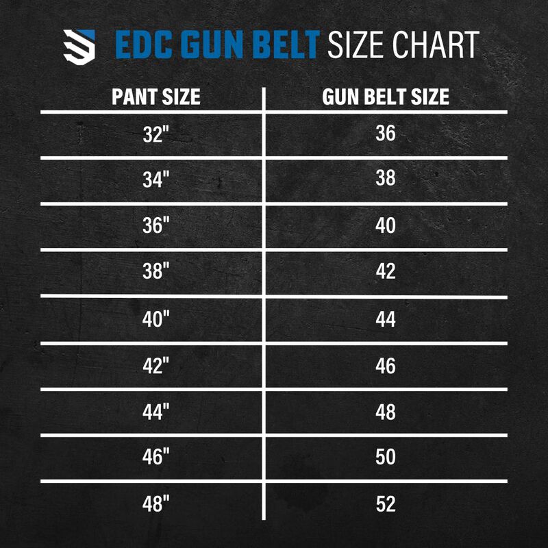 Leather EDC Gun Belt